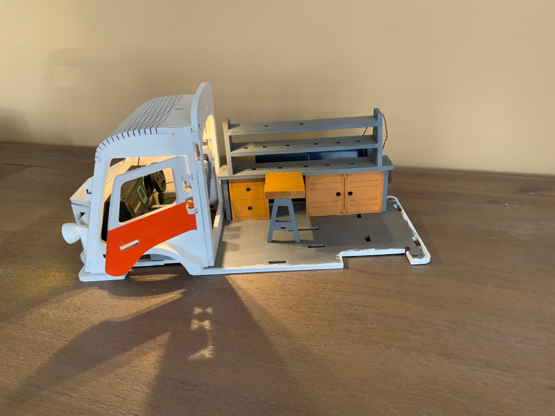 Citroën HY Rijkspolitie – bouwproces stap 1