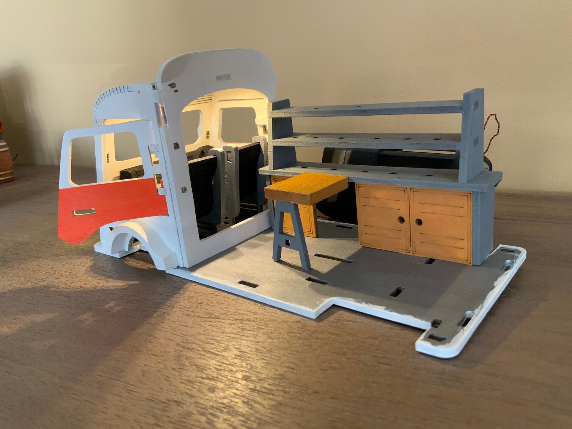 Citroën HY Rijkspolitie – bouwproces stap 2