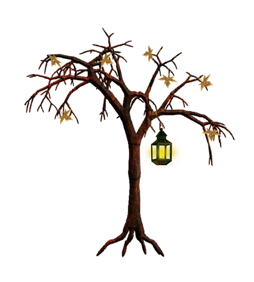 herfstbladeren, mand en vogel — sfeerbeeld voor PSP‑les Autumn op Hobby4me.