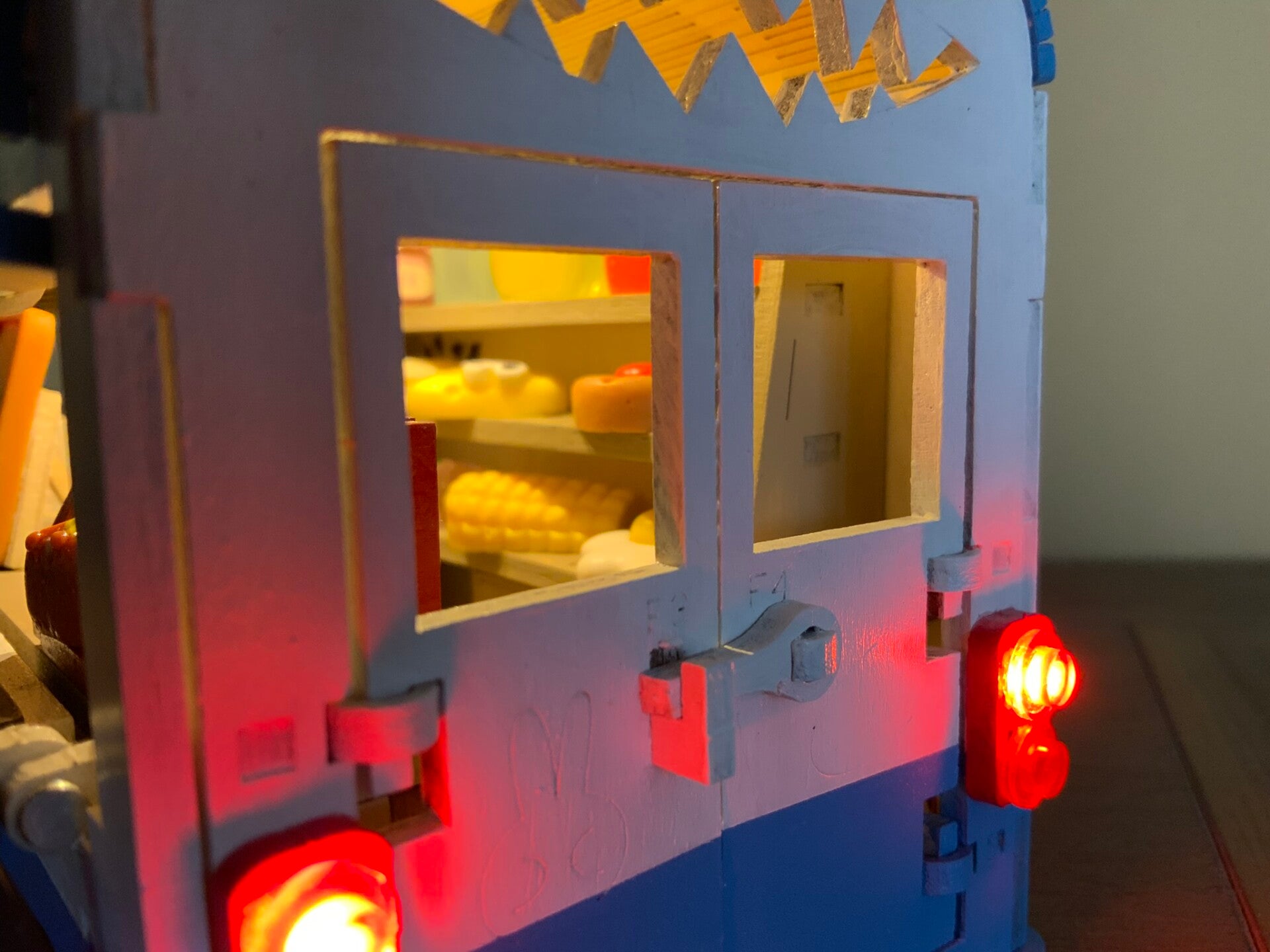 Citroën HY Foodtruck – achteraanzicht