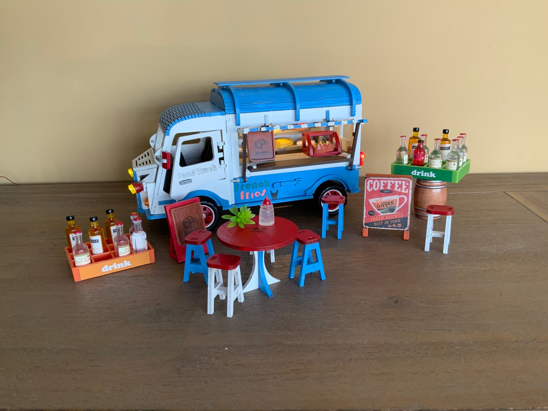 Citroën HY Foodtruck – eindresultaat schaalmodel