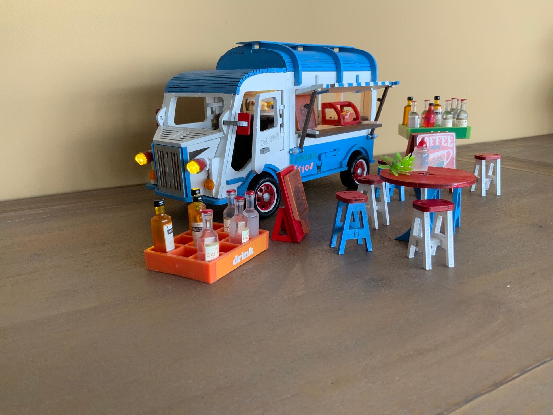 Citroën HY Foodtruck – detail van de serveerbalie