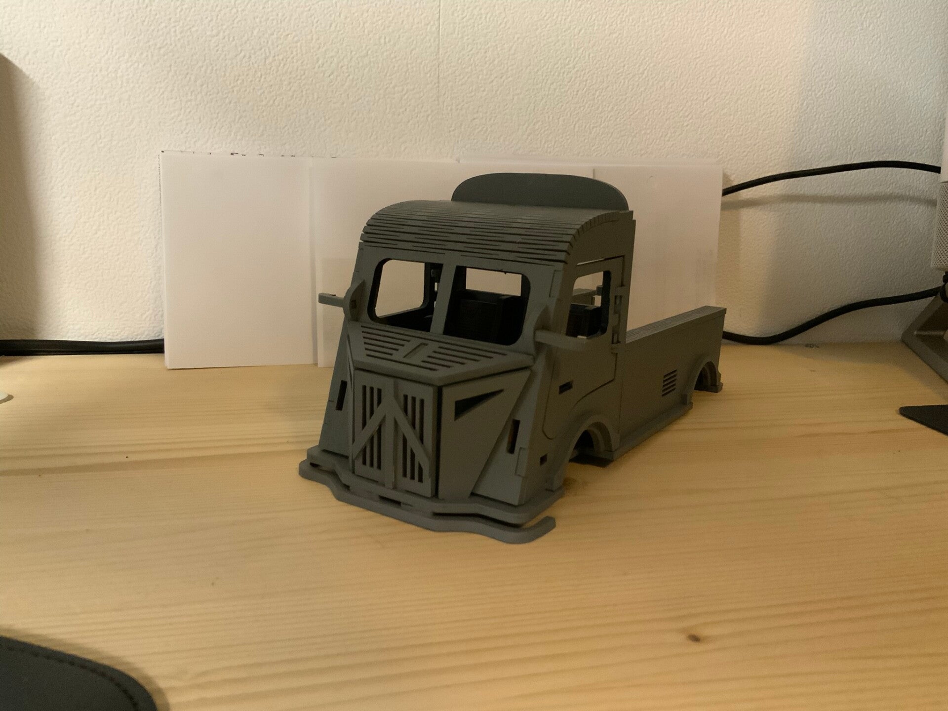 Citroën HY Maker’s Delivery Special – bouwproces stap 1