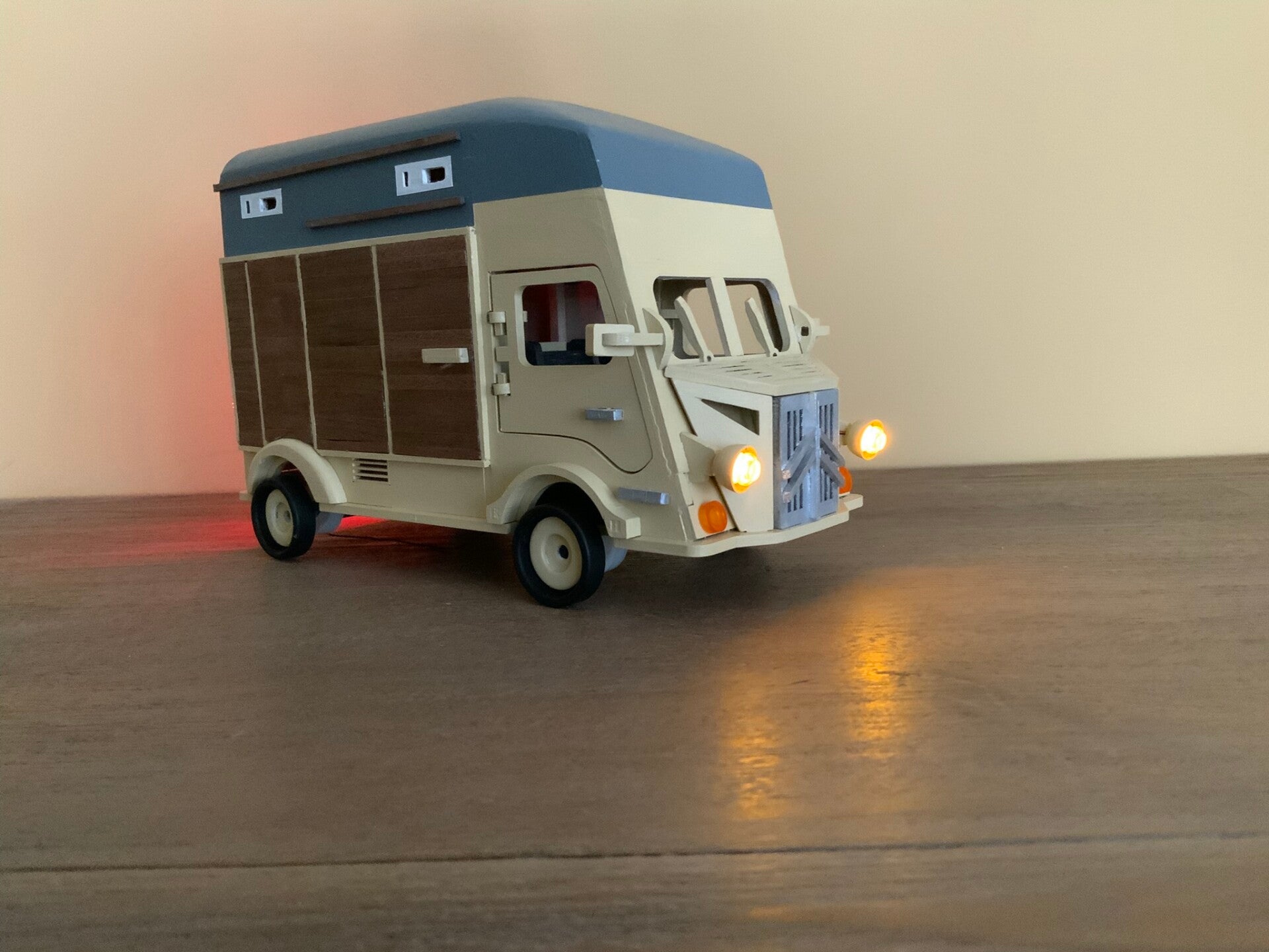 Citroën HY Paardenwagen – eindresultaat schaalmodel