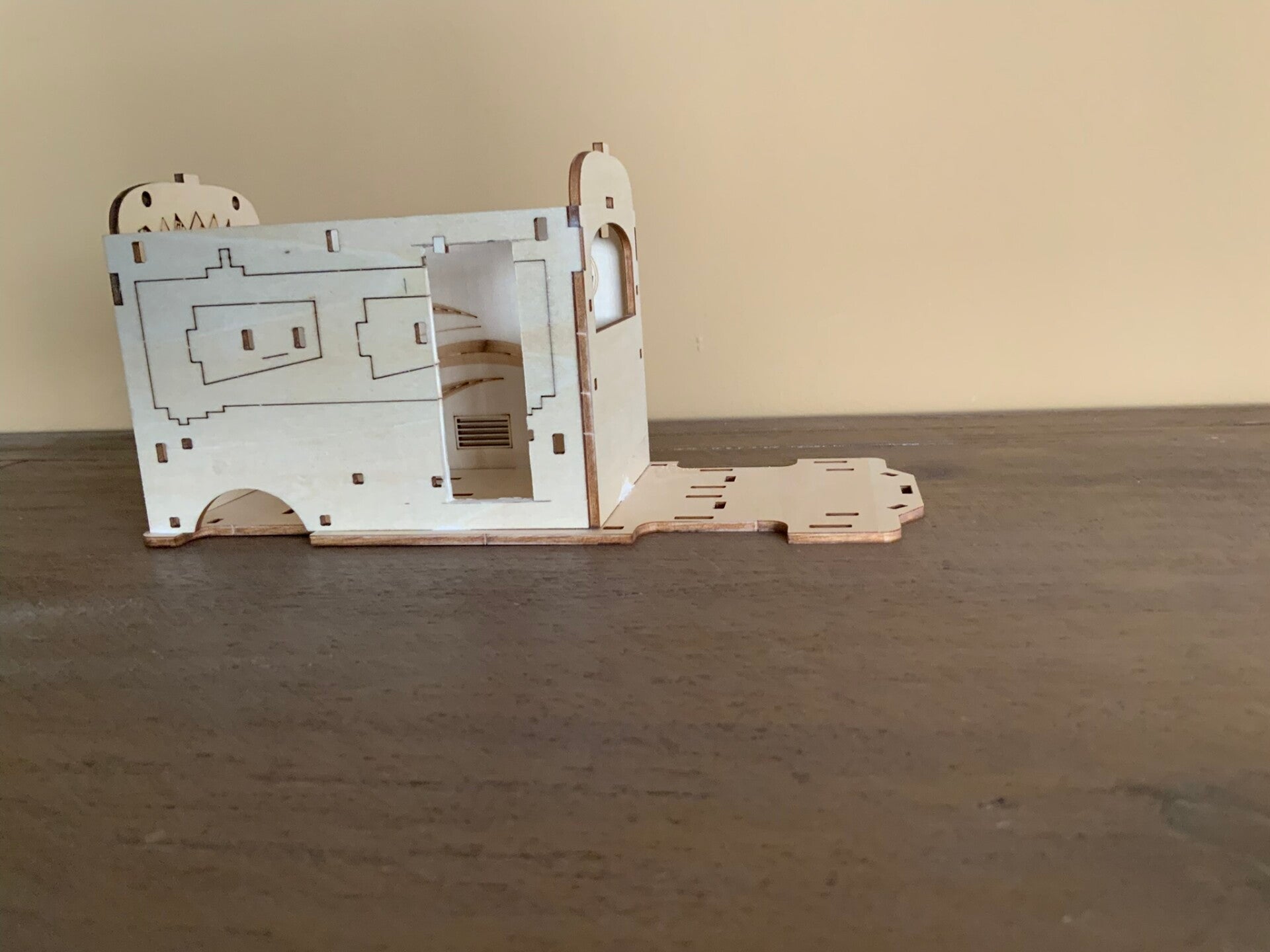 Citroën HY Brandweerwagen – bouwproces stap 1