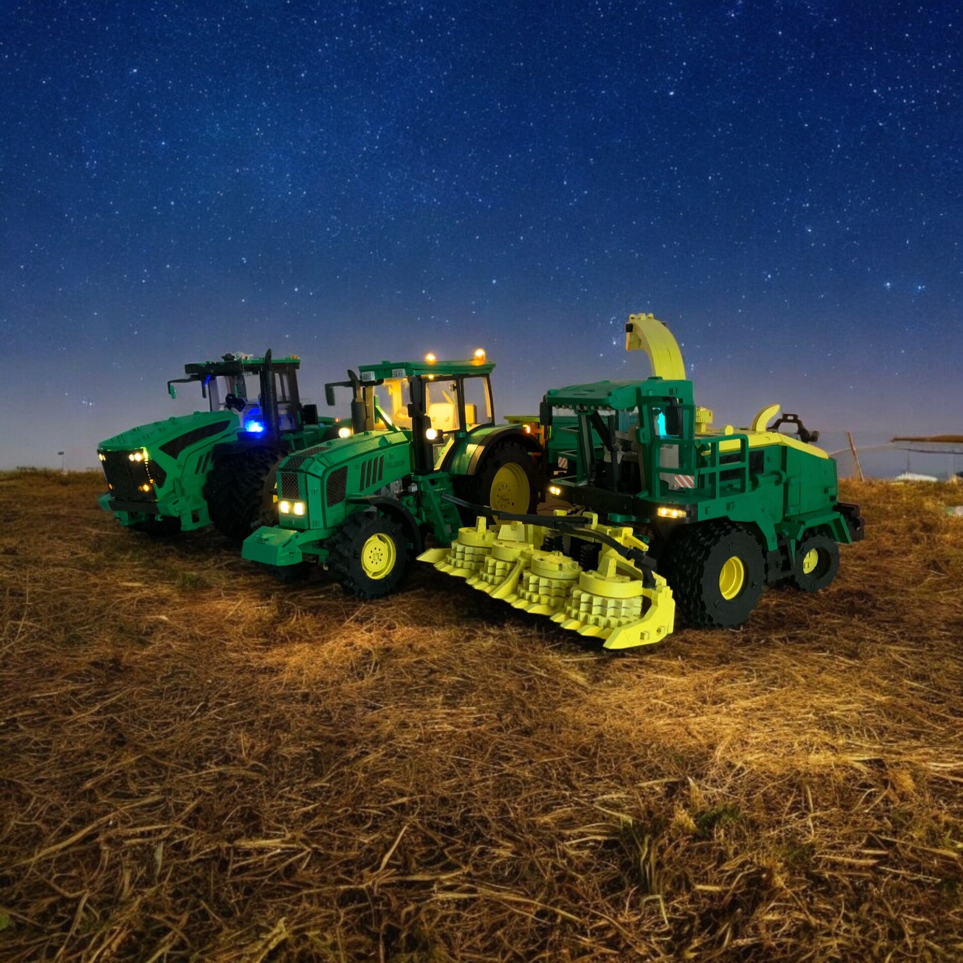 3 Kirovets met aanhangerbvan EWA