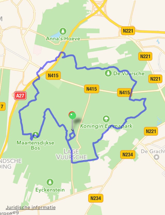 “Schotse collie Dopey”  Wandelkaart