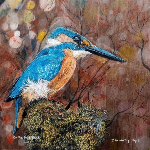 On The Riverbank Unframed Open Edition Giclée Print