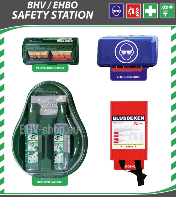 EHBO wandsysteem HOUTBEWERKING