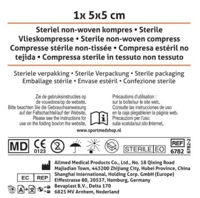 Non woven kompres 5x5cm