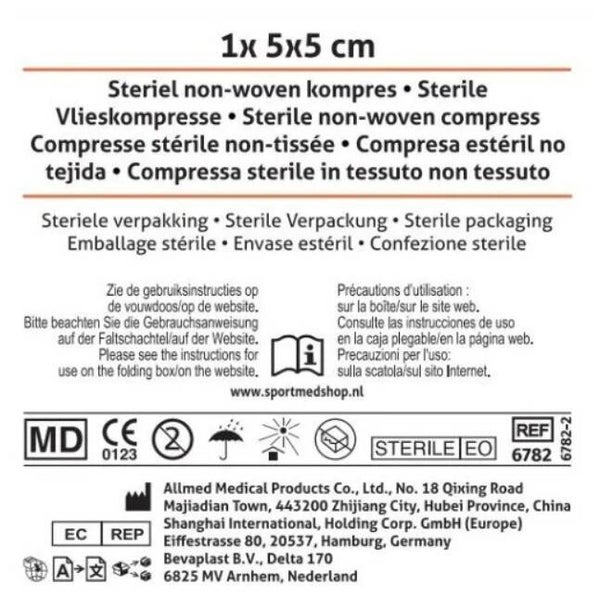 Non woven kompres 5x5cm