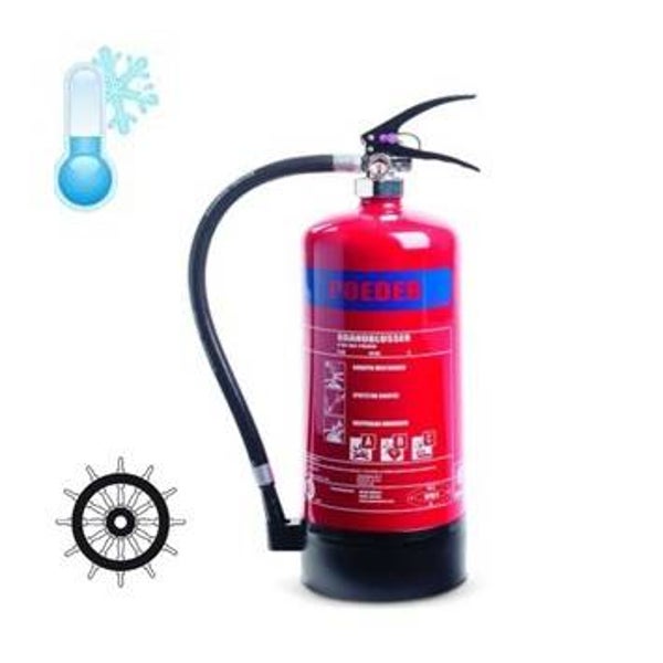 55A-233B ABC poederblusser 6-kilogram MED keurmerk