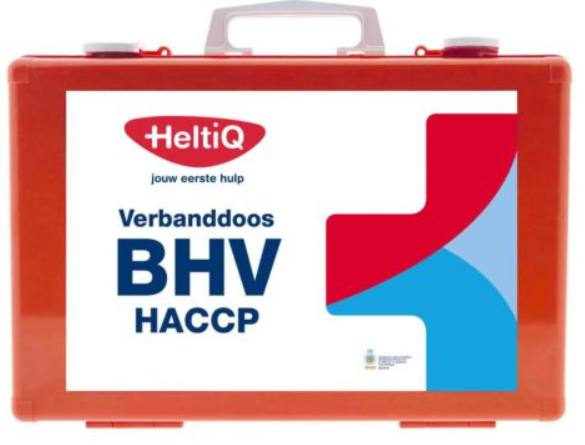 Verbanddoos BHV HACCP met 6-modules (oranje)