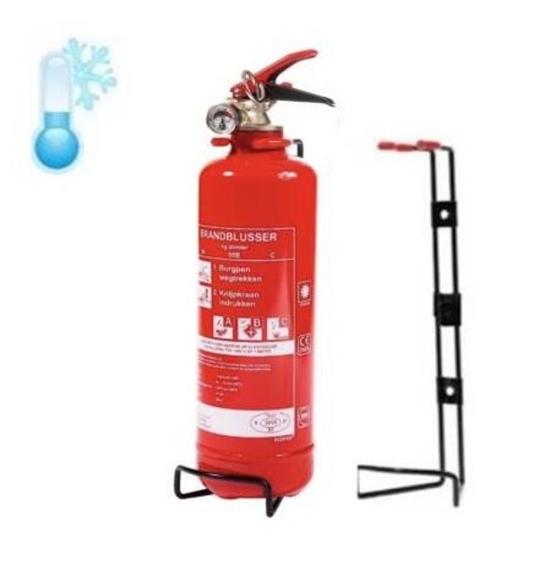 8A-55B ABC poederblusser 1-kilo premium blusser vorstvrij -30