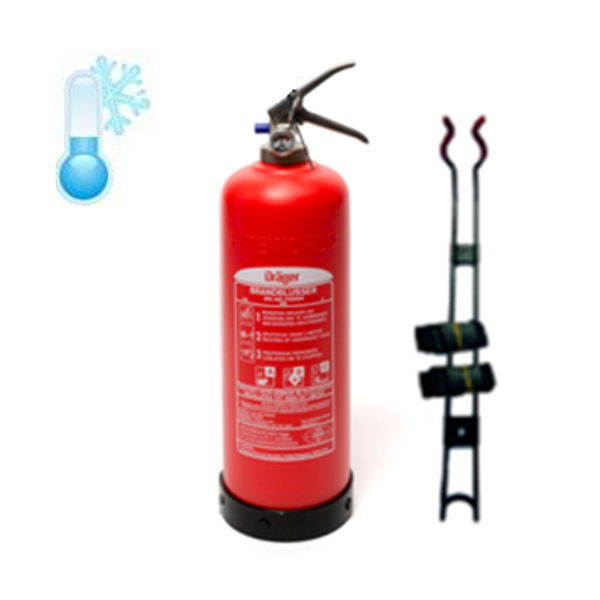 Composiet poederblusser ABC 2-kilo