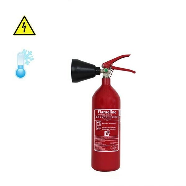 34B koolzuursneeuwblusser 2-kilogram (staal)