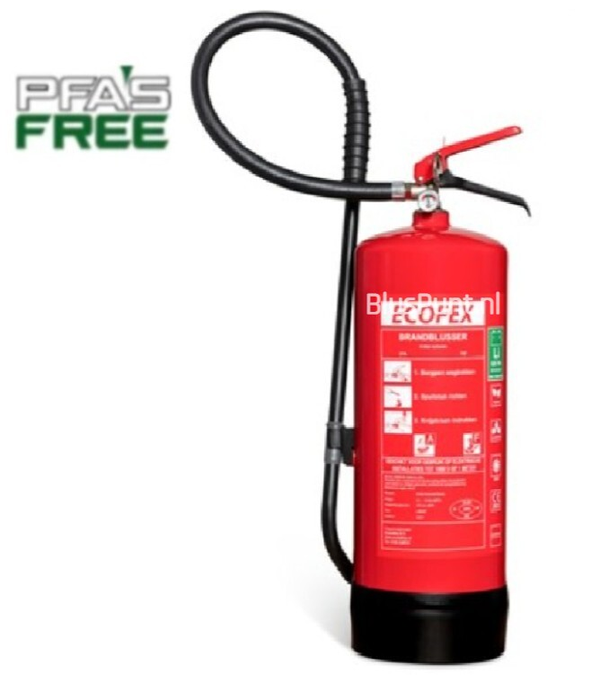 Lithium accu brandblusser 6-liter niet-vorstvrij (27A-75F)