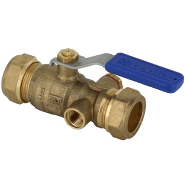 Afsluiter watertoevoer brandhaspel (22mm)