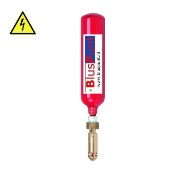 Brandblusser Novec blusgas automatisch 93º (0.30m3) INFRA, PLC, ICT, MCC kasten excl. contact