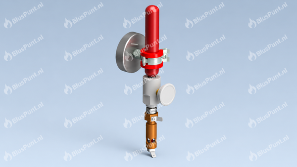 Magnetische bevestiging cilinder size 1