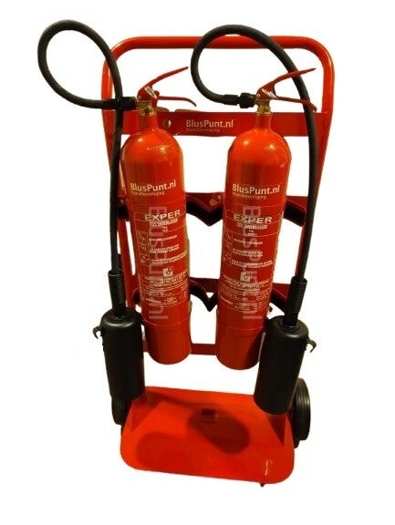 Brandblusserwagen CO2 brandblussers
