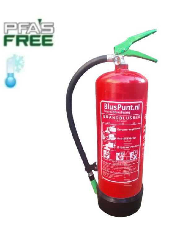 21A-144B-40F 6-liter sproeischuimblusser PFAS VRIJ en vorstvrij -30