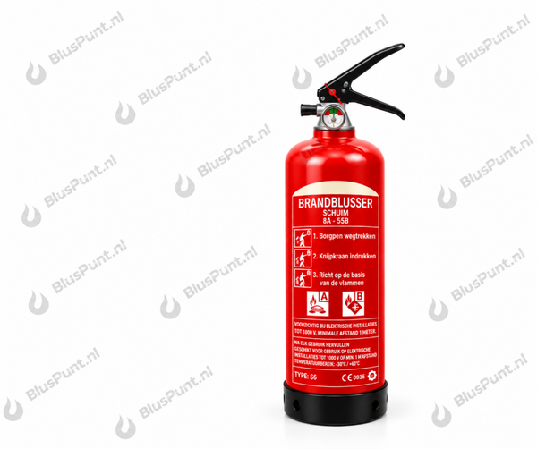 Composiet schuim brandblusser 2-liter onderhoudsarm