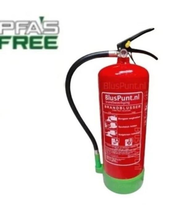 Brandblusser kerstboom schuim 6-liter AB actie