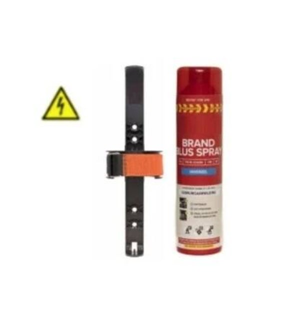 Onderhoudsvrije ABF brandblusser 750ml incl. houder (1) ook vetblusser