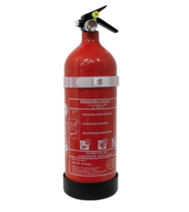 8A-70B-25F 2-liter sproeischuimblusser aluminium (ook vetblusser)