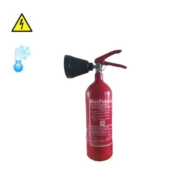 Brandblusser serverruimte 2kg aanbieding