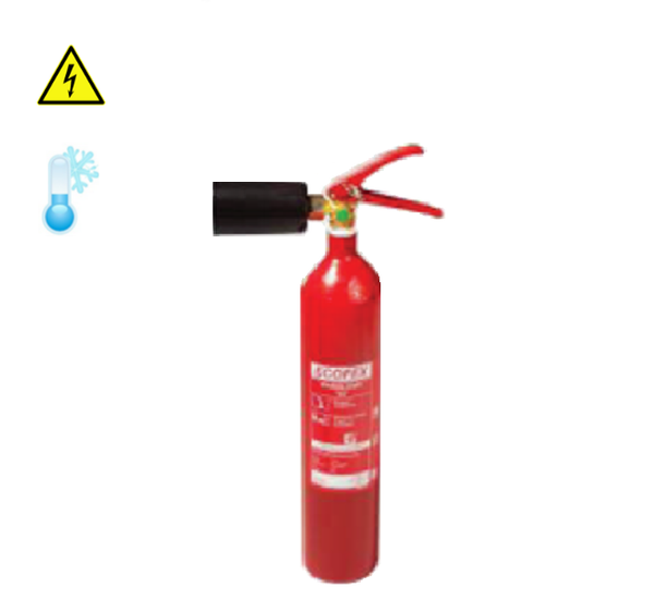 Brandblusser serverruimte 2kg premium