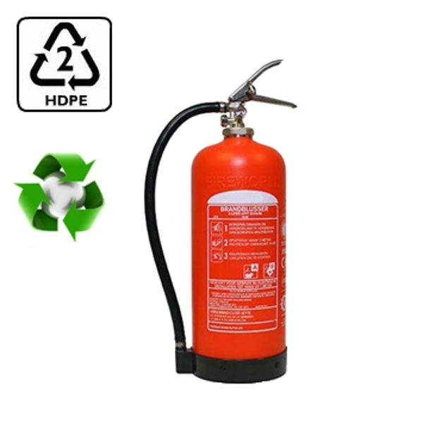 Schuimblusser 9-liter brandblusser onderhoudsarm