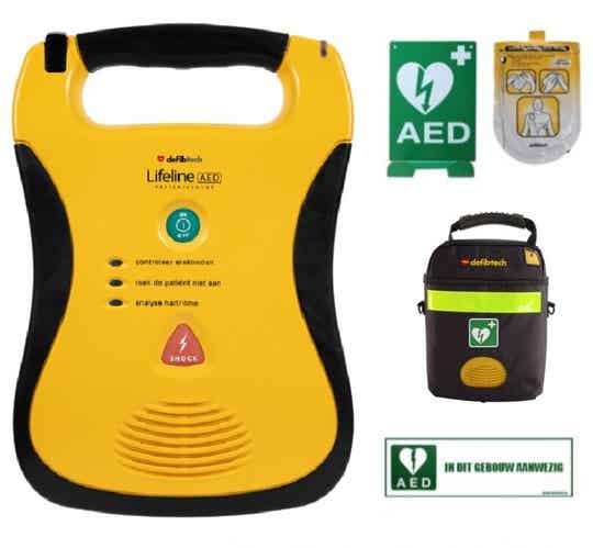 Defibtech Lifeline AED semi-automatisch (pakket)
