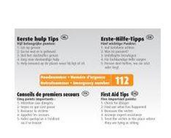 EHBO instructieboekje