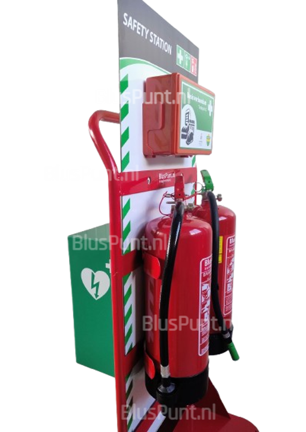 EHBO trolley excl. brandblussers - excl. AED