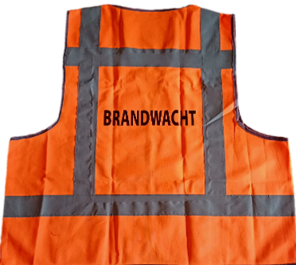 Veiligheidsvest brandwacht