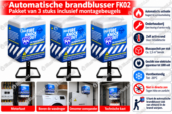 Automatische brandblusser FKO2 onderhoudsvrij (3)
