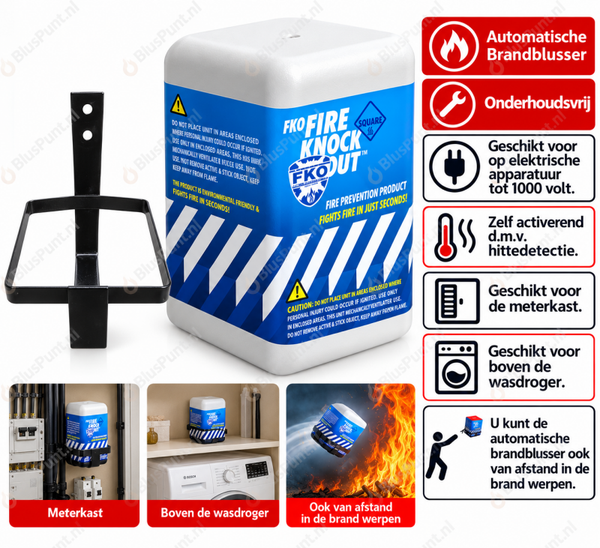 Automatische brandblusser FKO2 onderhoudsvrij