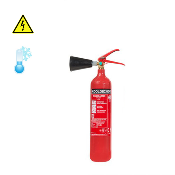 Koolzuursneeuw brandblusser 2-kilo (aanbieding)