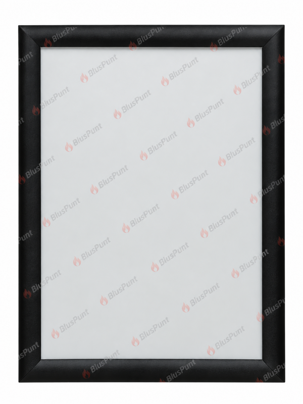 Kliklijst 112 instructie A4 (25mm lijst) zwart