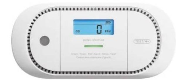 WiFi koolmonoxidemelder draadloos koppelbaar