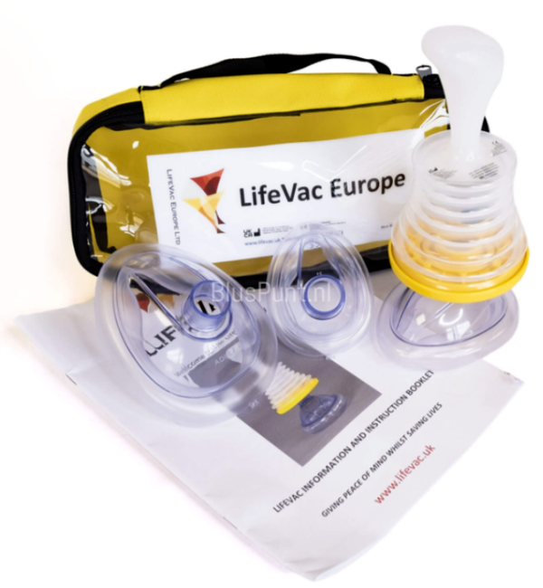 LifeVac anti verstikking reiskit