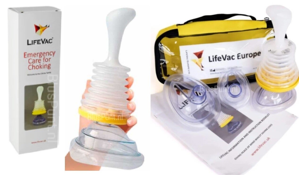 LifeVac anti verstikking en reiskit
