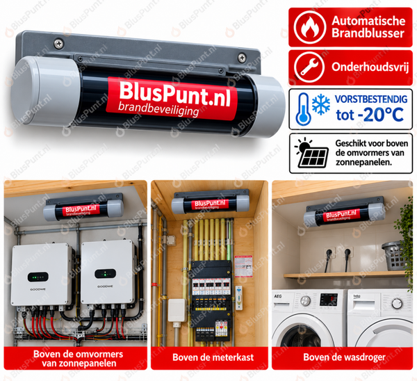 Automatische brandblusser 16m3 onderhoudsvrij