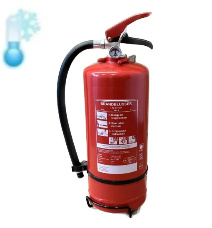 21A-144B ABC poederblusser 3-kilo aanbieding vorstvrij -30