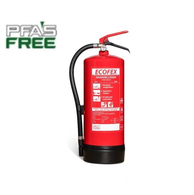 27A-144B 6-liter sproeischuimblusser PFAS VRIJ aanbieding