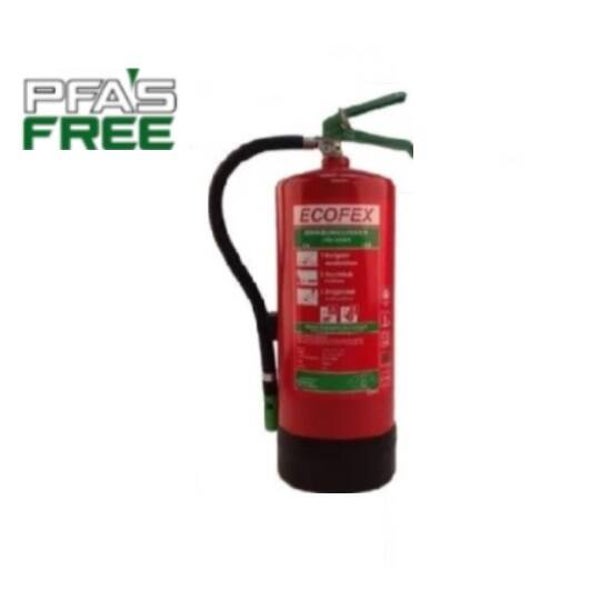 PFAS vrije brandblusser schuim 6-liter 43A excellent aanbieding