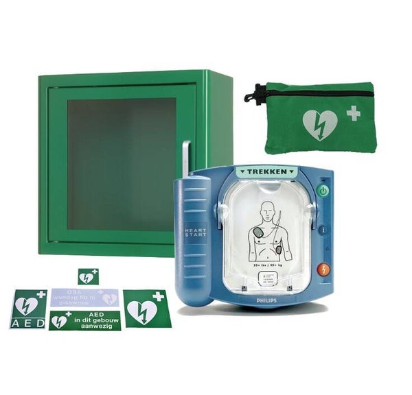 Philips Heartstart HS1 AED semi automatisch combideal