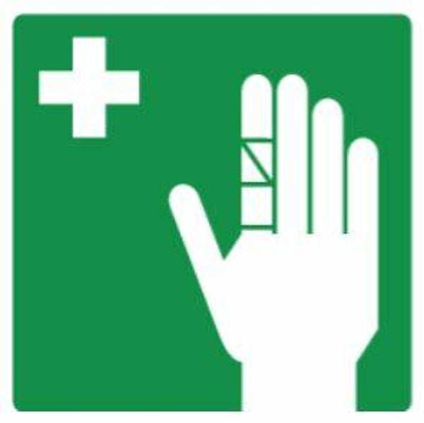 Bord pleisterdispenser 20x20cm EN-ISO7010